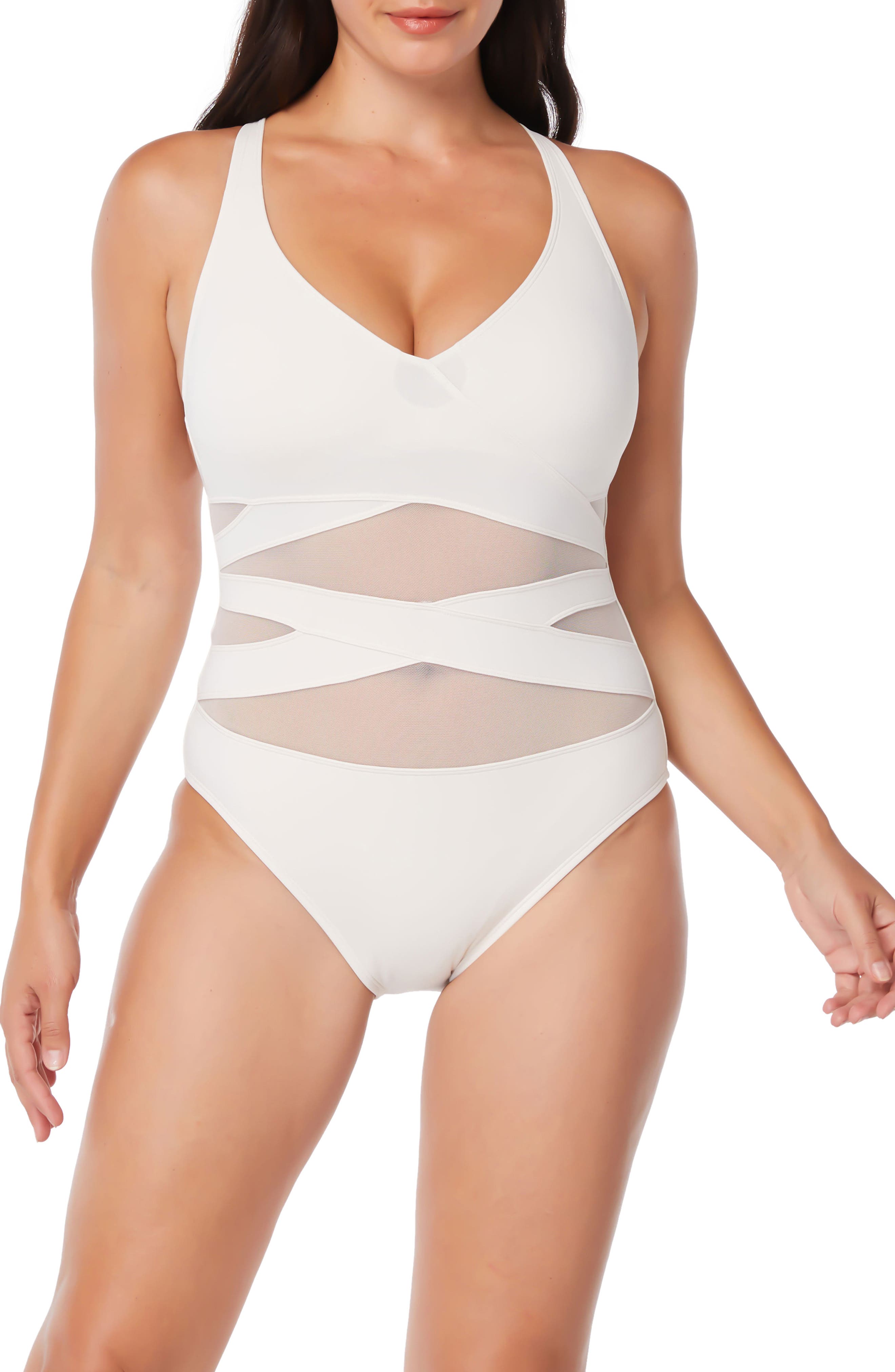 nordstrom white swimsuit