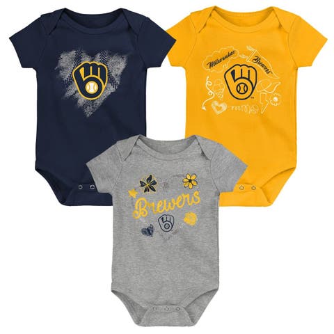 Wes and Willy UCLA Bruins Baby College One Piece Jersey Bodysuit, Print