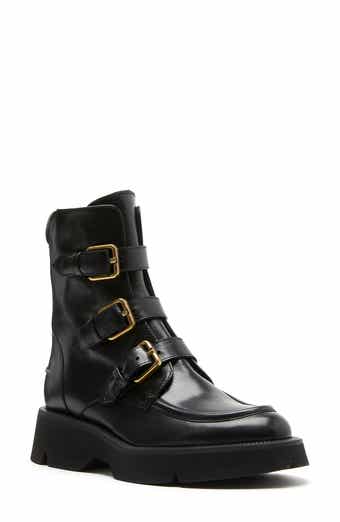 Woman by common projects combat boots best sale