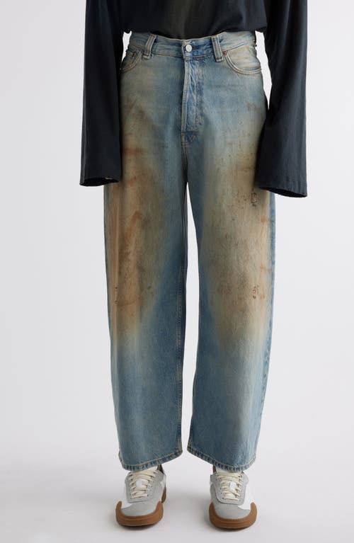 Acne Studios 2023 Penicillin Super Baggy Fit Jeans in Mid Blue at Nordstrom, Size 30 Us