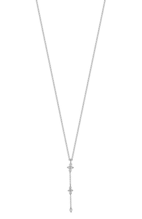 Bony Levy Getty Diamond Y-necklace In 18k White Gold
