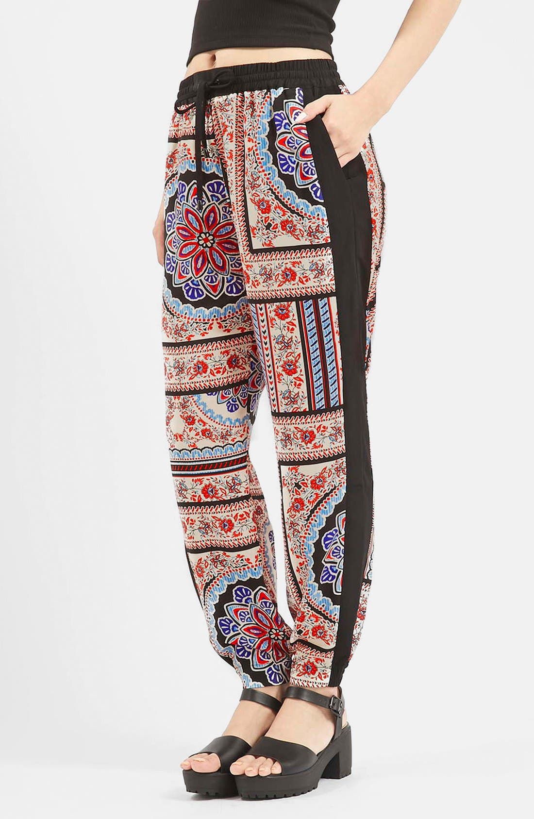 'Milan' Scarf Print Jogger Pants Nordstrom