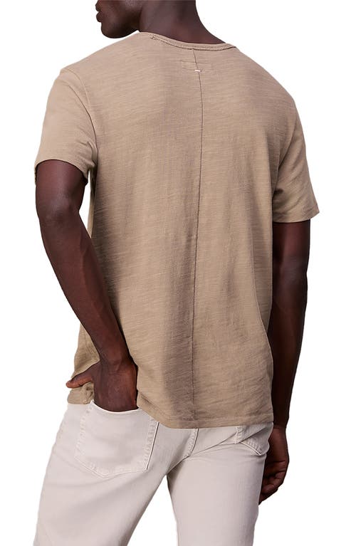 Shop Rag & Bone Classic Flame Slub Cotton T-shirt In Desert