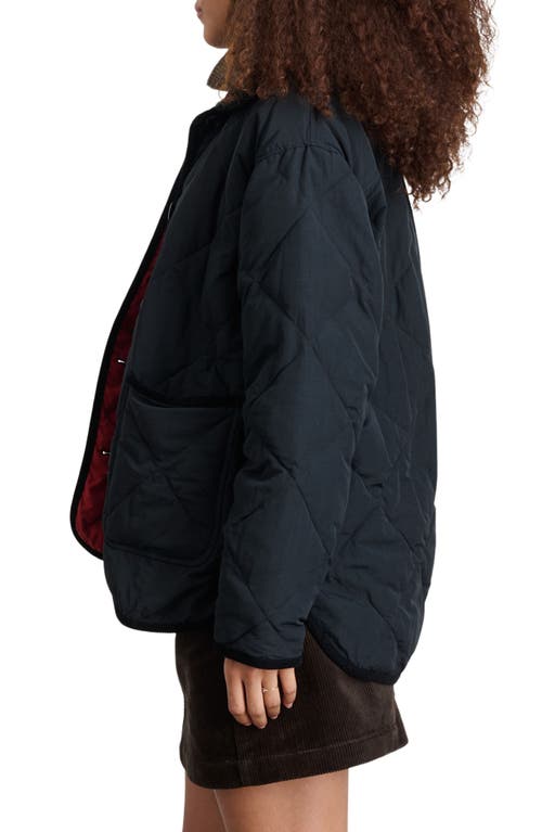 Shop Alex Mill Quinn Quilted Nylon Jacket In Black