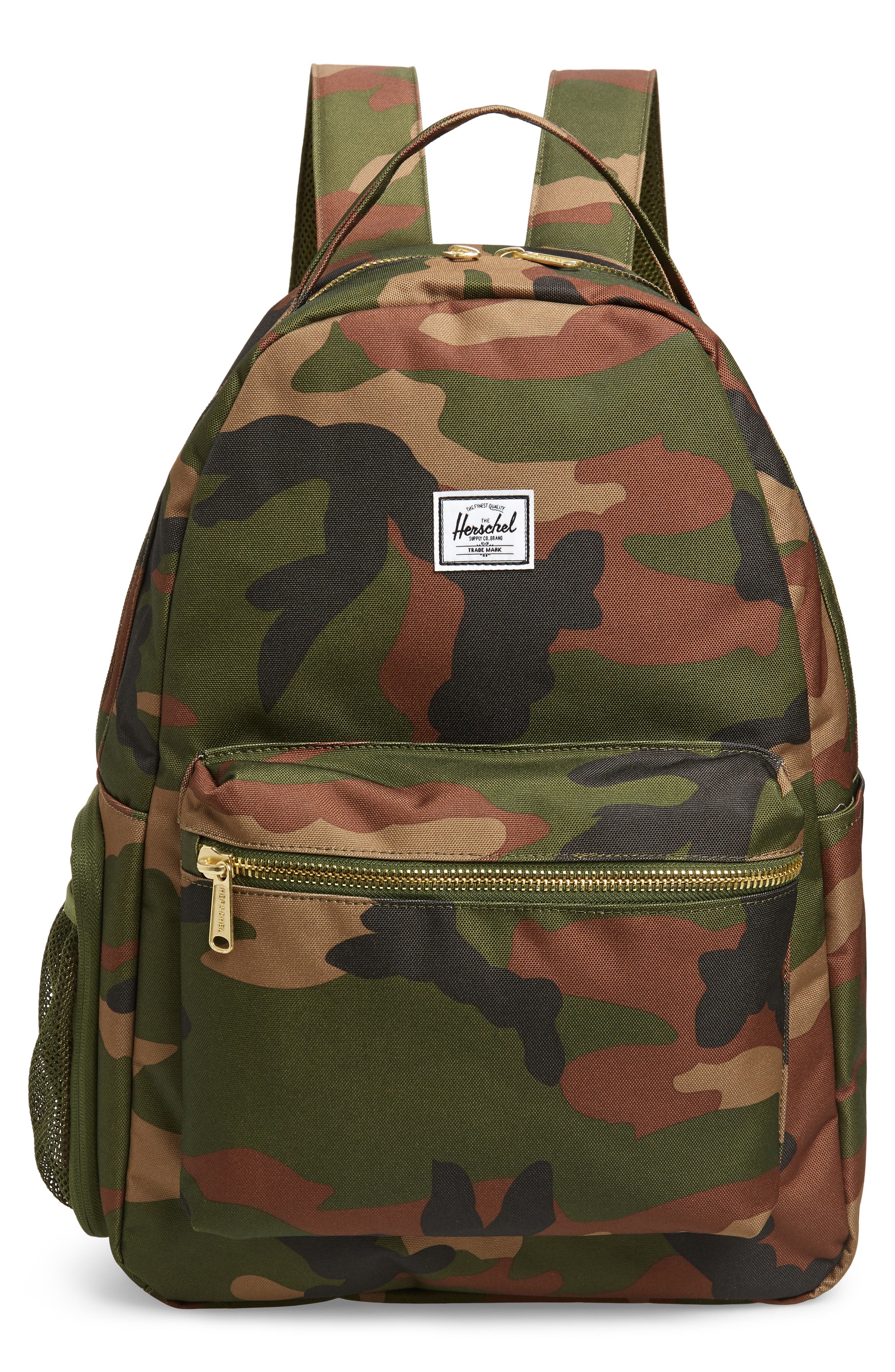 herschel diaper bag camo