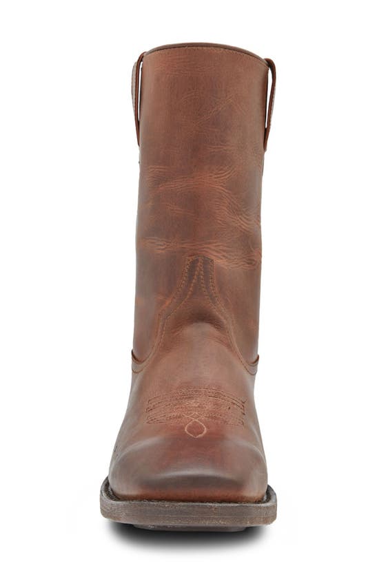 Frye Nash Roper Boot In Tobacco Crazy