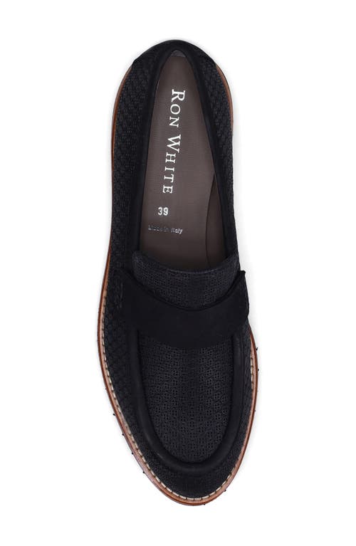 Shop Ron White Tazina Loafer In Onyx