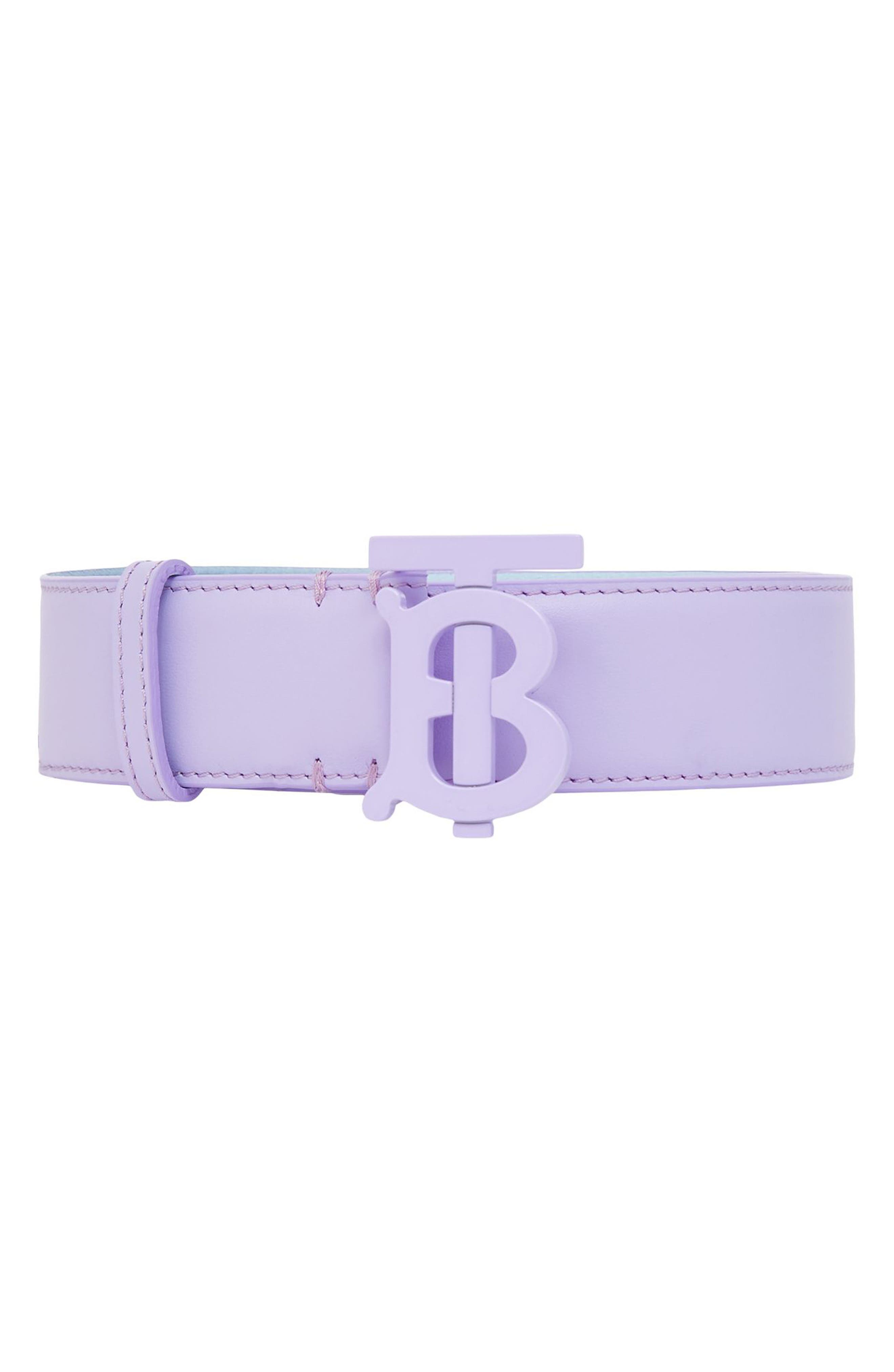 NoName Set of mauve and brown belts Purple/Beige Single discount 95% WOMEN FASHION Accessories Belt Purple 