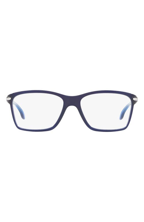 Oakley Kids' Cartwheel 51mm Rectangle Optical Glasses in Blue at Nordstrom