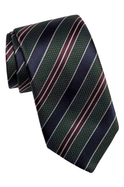 Elizabetta Vesuvio In Green And Navy