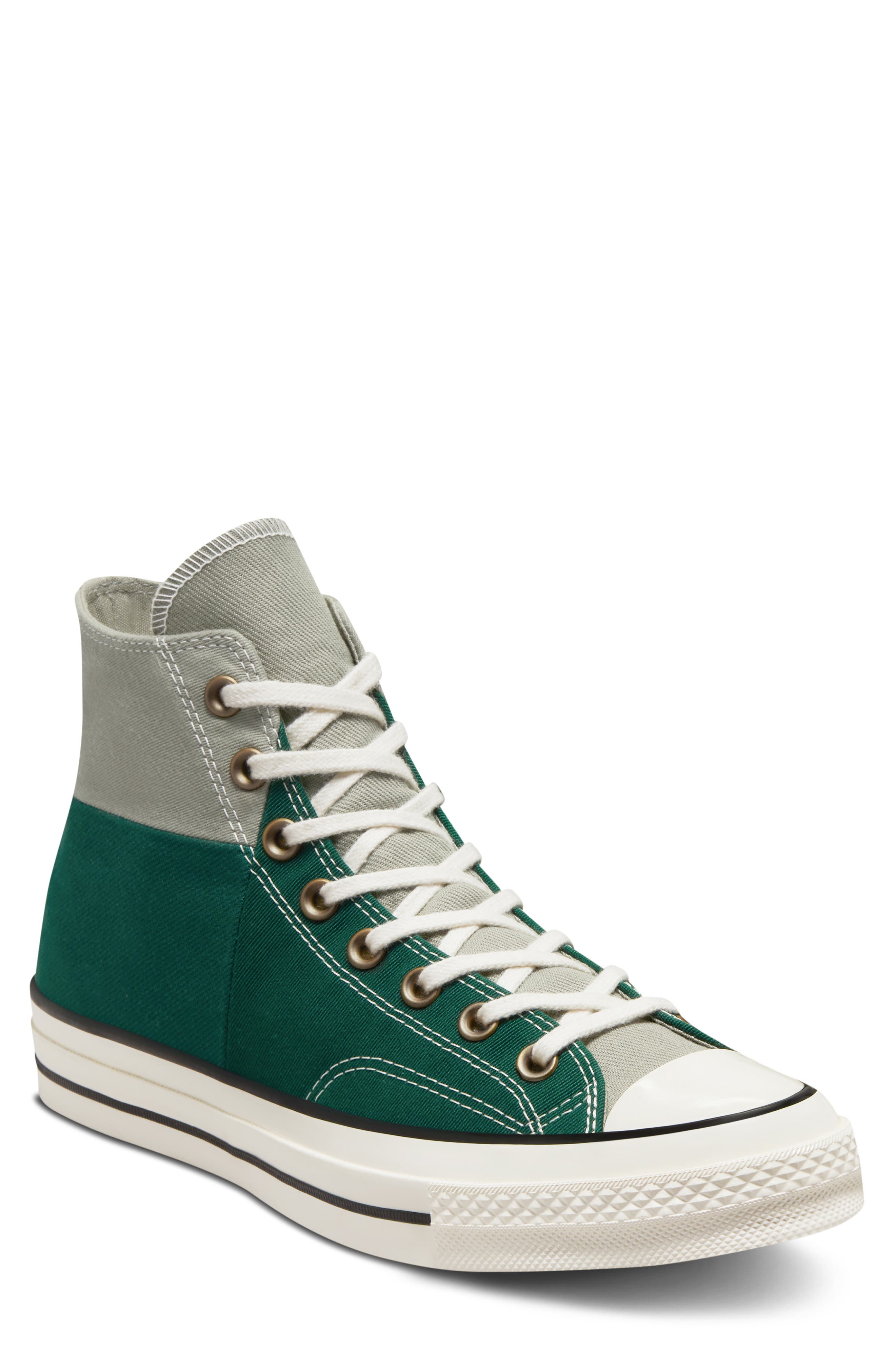 chuck taylor dark green