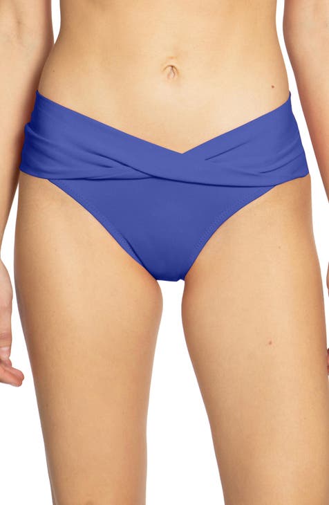 Sunsets Women's V-Front High-Waist Bikini Bottom