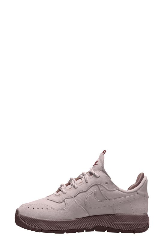 Shop Nike Air Force 1 Wild Hiking Sneaker In Platinum Violet/ Violet
