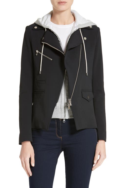 Veronica Beard Hadley Neoprene Moto Jacket at Nordstrom,