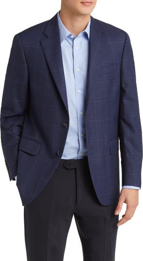 Plaid wool 2025 sport coat