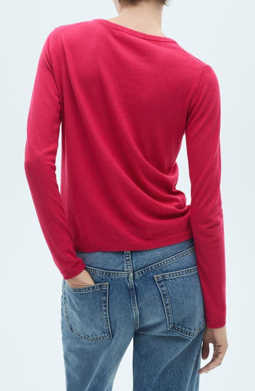 MANGO MANGO LIGHTWEIGHT CREWNECK SWEATER 
