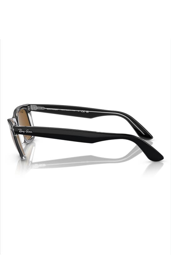 Ray Ban Classic 50mm Wayfarer Sunglasses In Brown