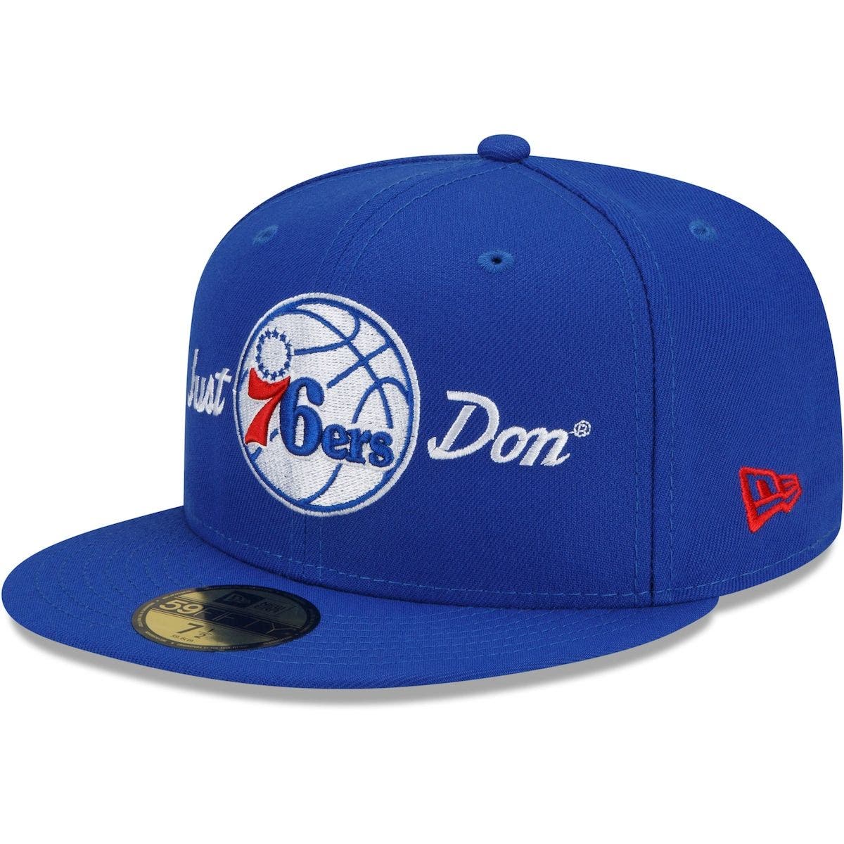 76ers fitted hat