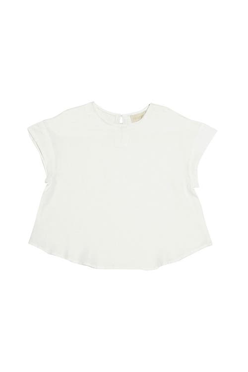 Reistor Sandcastles Saturday Top In Coconut White