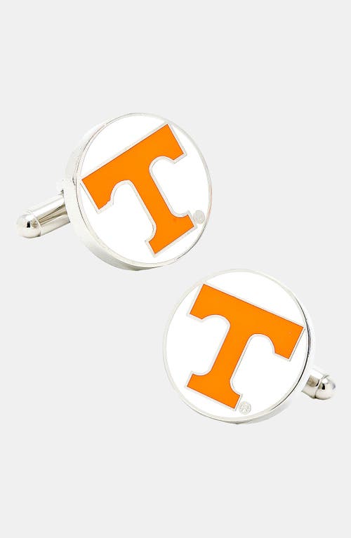 Cufflinks, Inc . University Of Tennessee Volunteers Cuff Links In Orange/white