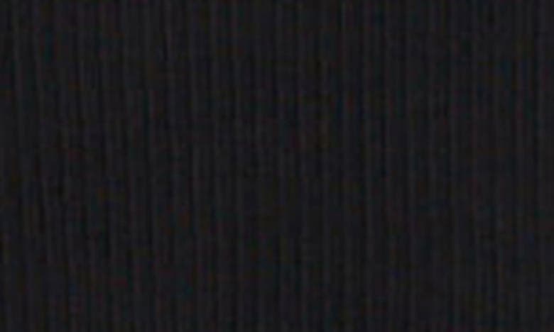 Donna Morgan Rib Long Sleeve Body-con Dress In Black