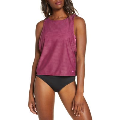 Nike Sport Mesh Tankini Top