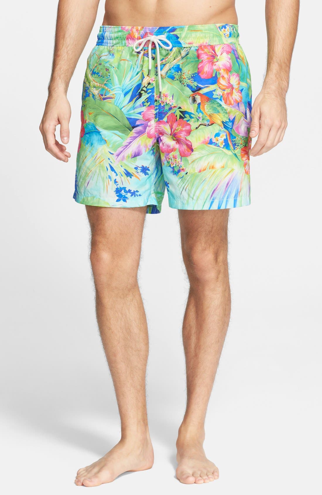 ralph lauren hawaiian swim shorts