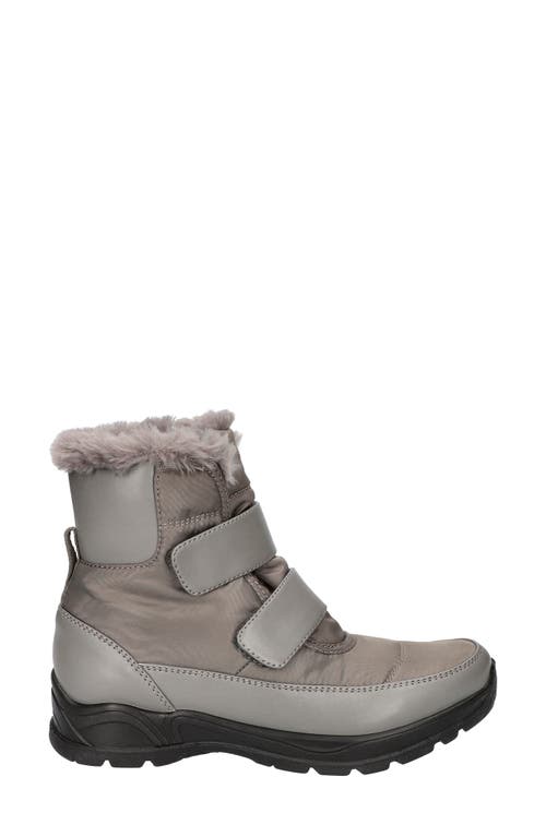 Shop Easy Street Polar Waterproof Faux Fur Boot In Grey