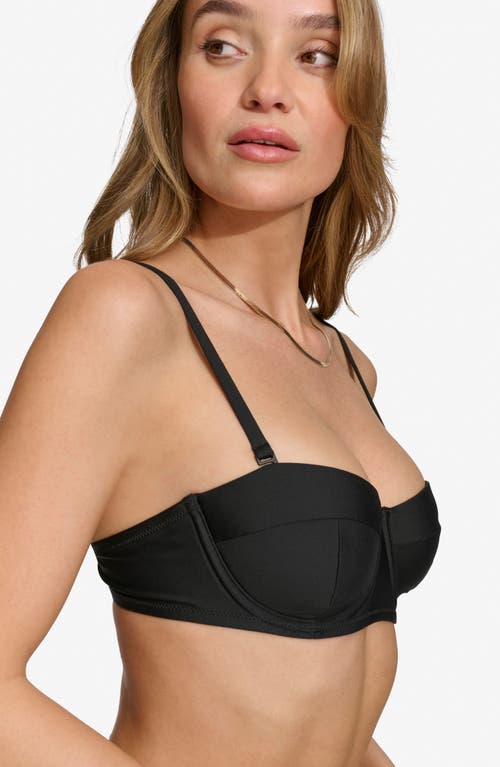 Dkny Balconette Two-piece Swimsuit In Black