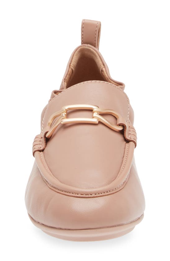 Shop Fitflop Allegro Chain Loafer In Beige