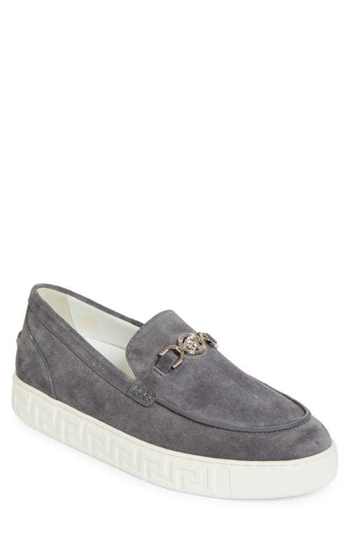 Versace Medusa '95 Loafer In Gray