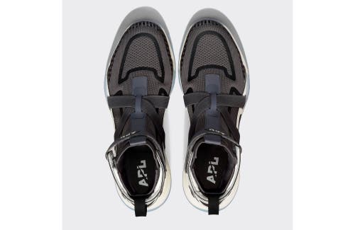 Apl Athletic Propulsion Labs Apl Superfuture Sneakers In Iron/ivory/black
