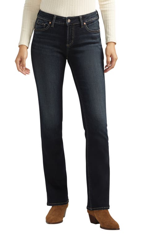 Shop Silver Jeans Co. Elyse Slim Bootcut Jeans In Indigo