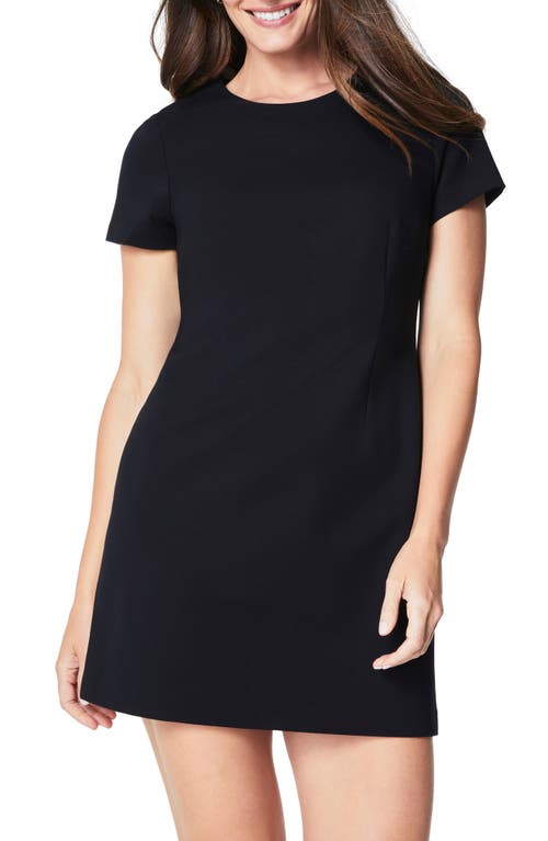 Spanx Ponte Mini Dress In Black In Classic Black