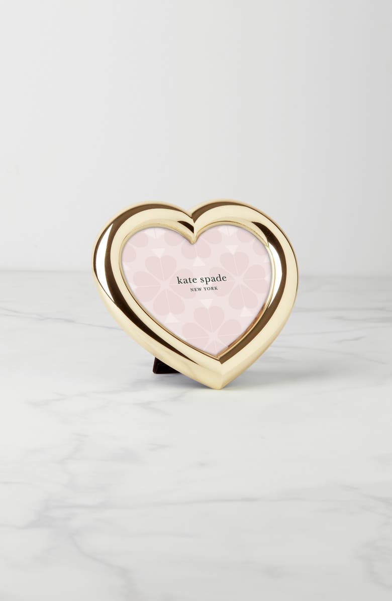 kate spade new york a charmed life heart shape picture frame | Nordstrom