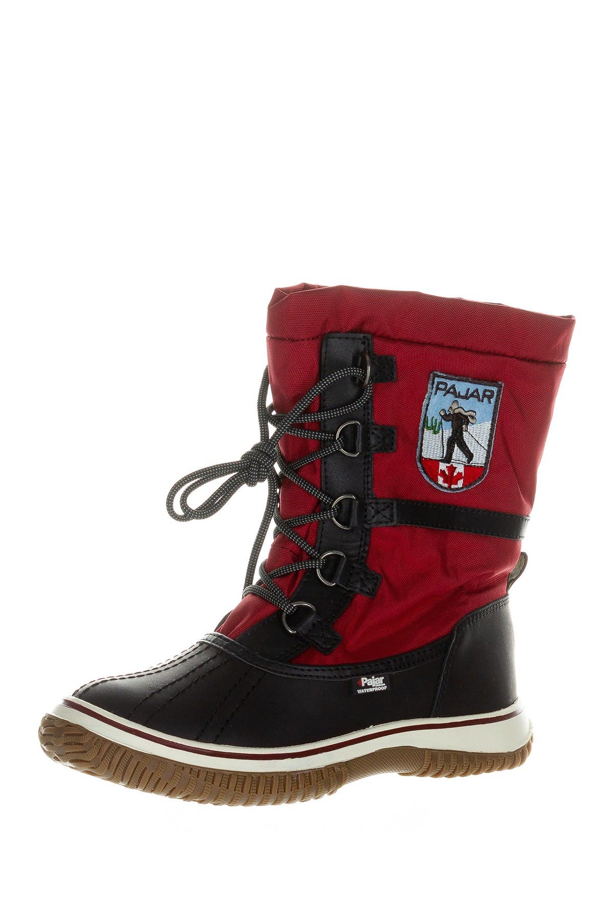 red pajar boots