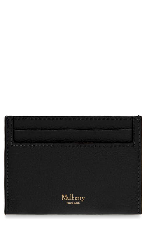 Mulberry Leather Card Case in Black at Nordstrom