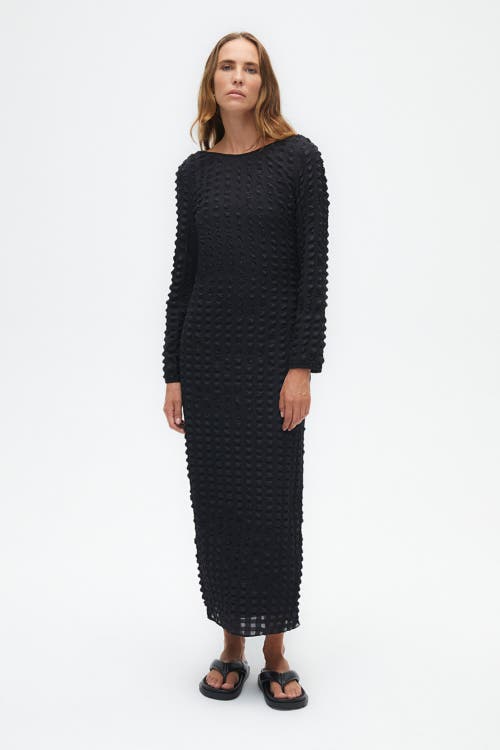 Nocturne Open Back Dress in Black at Nordstrom