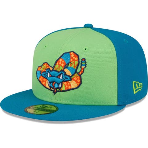 Omaha Storm Chasers THEME NIGHT White-Gold-Green Fitted Hat