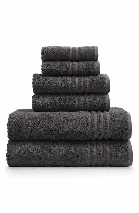 750 GSM Plume Feather Touch Premium Cotton 6 pc Bath Towel Set by Beautyrest