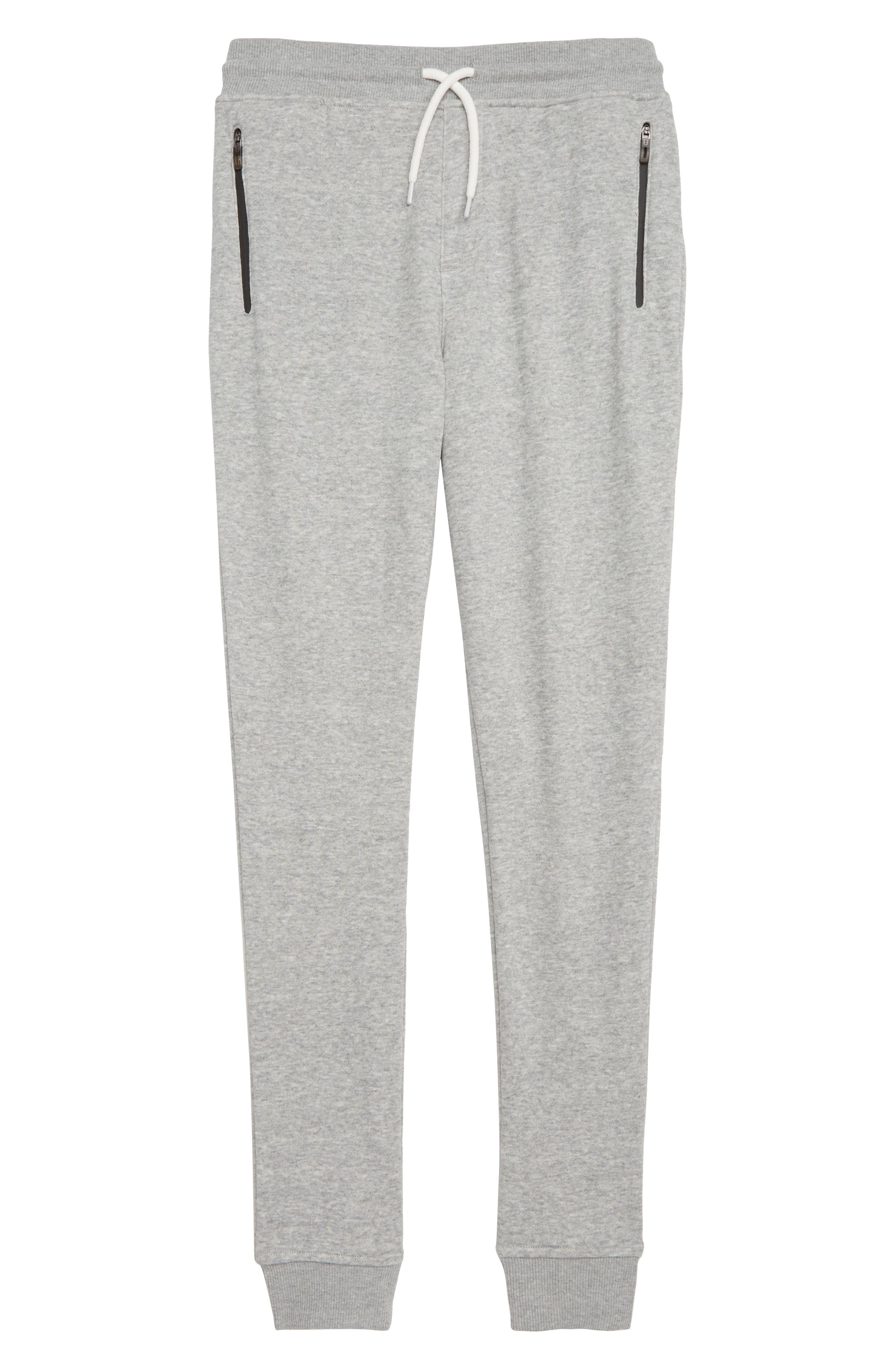 boys joggers with zip pockets