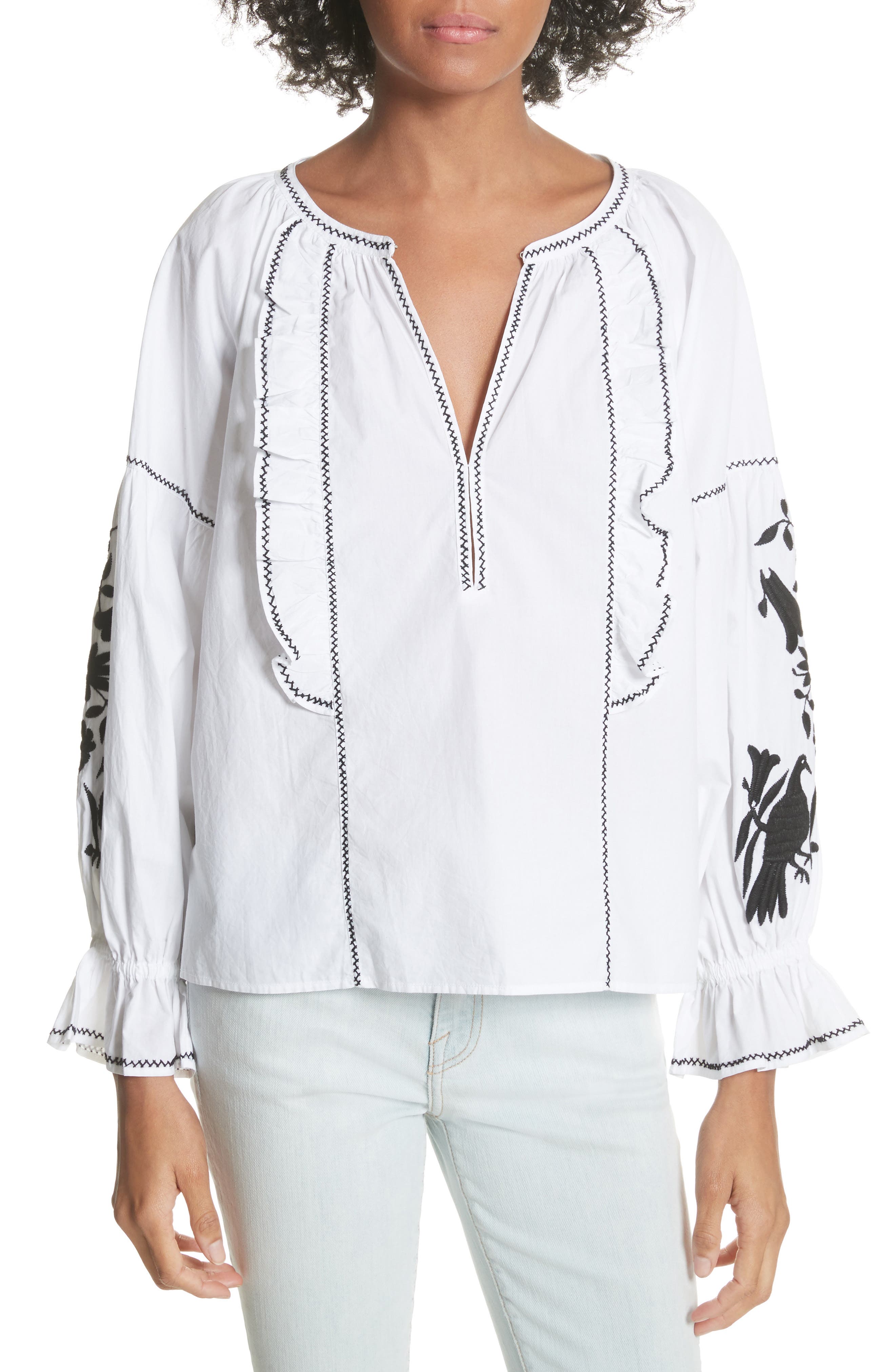 joie peasant top