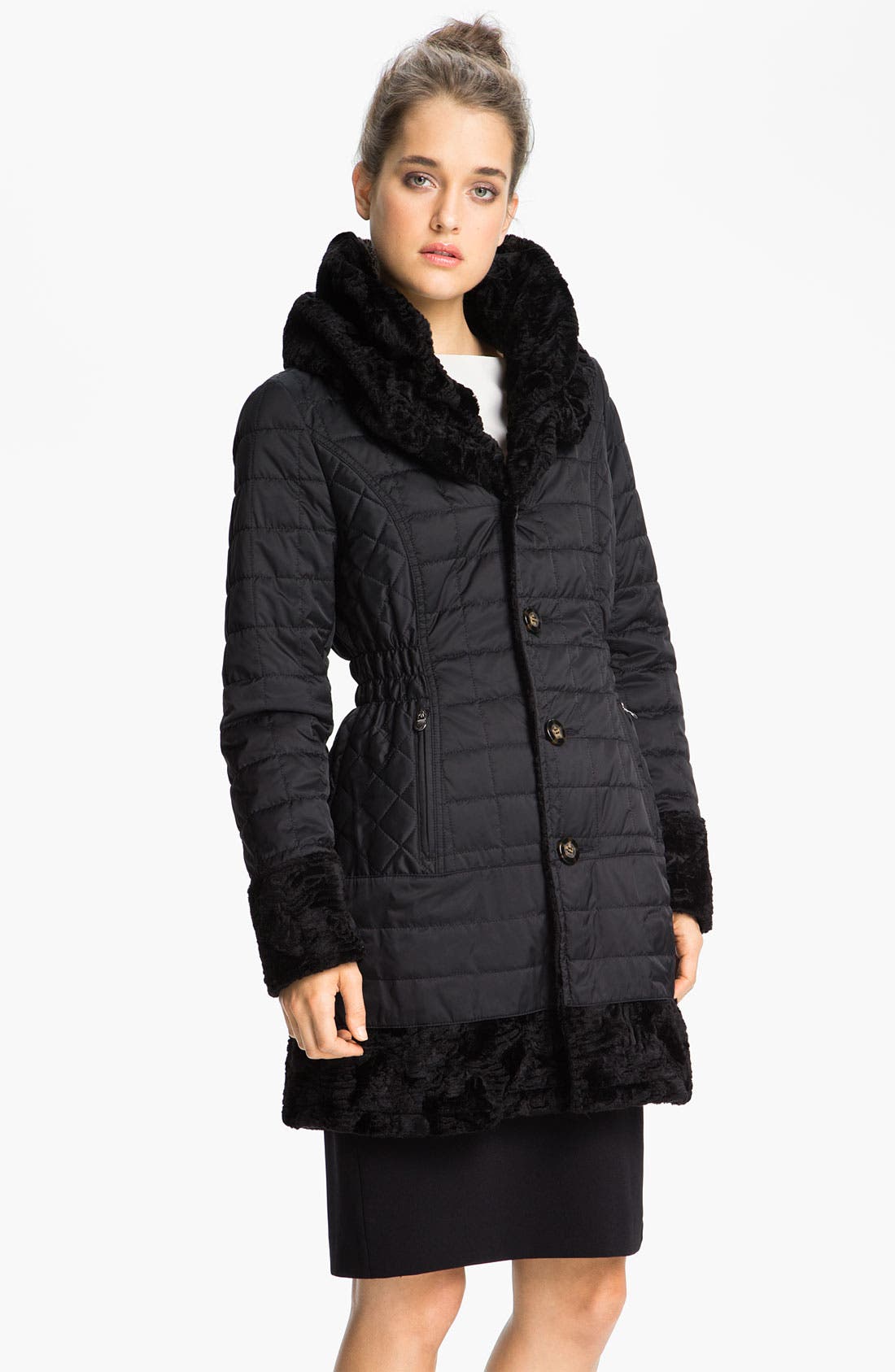 Laundry by Shelli Segal Reversible Storm Coat Nordstrom