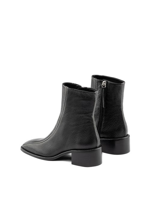 Maguire Sevilla Boot In Black With White Stiches