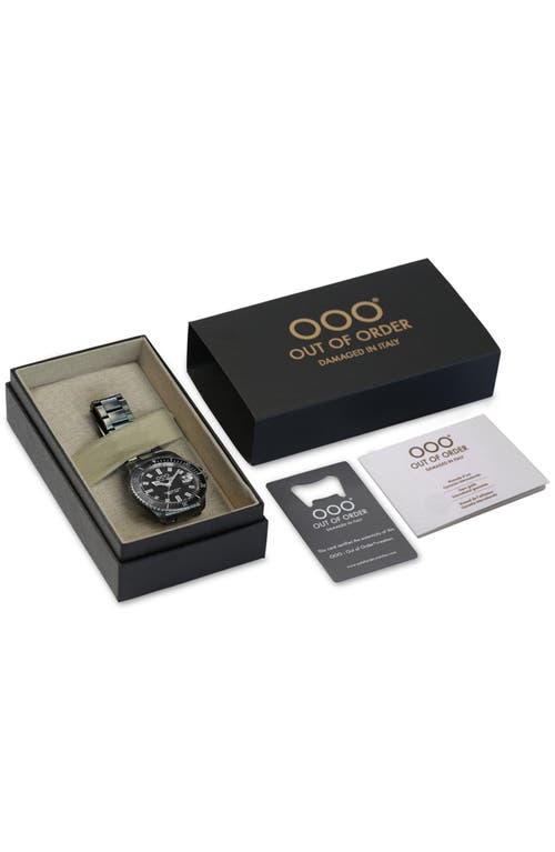 Shop Out Of Order Casanova Bracelet Watch, 44mm In Black