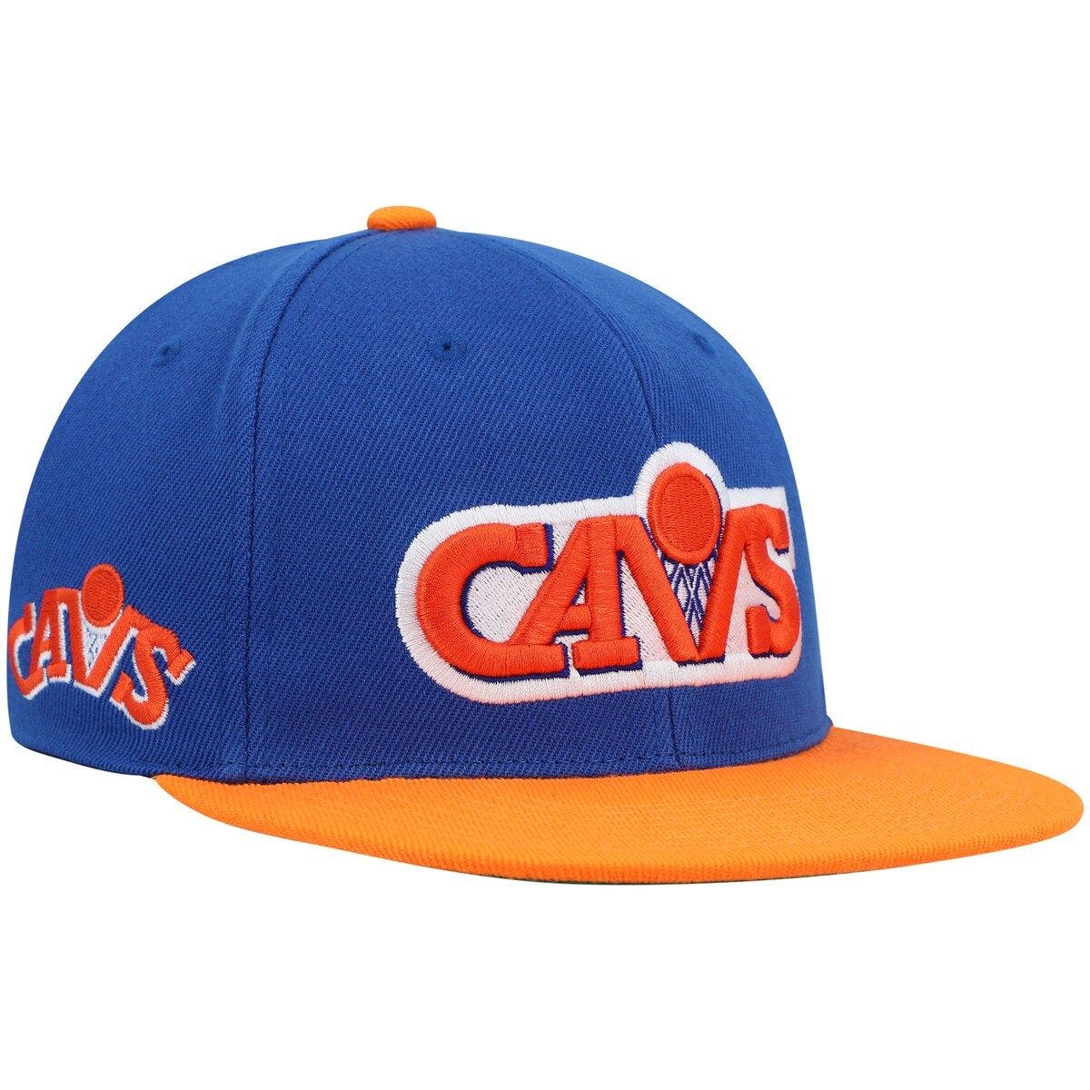 blue and orange cavs hat