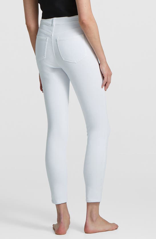 Shop Commando Do It All Skinny Ankle Jeans In White