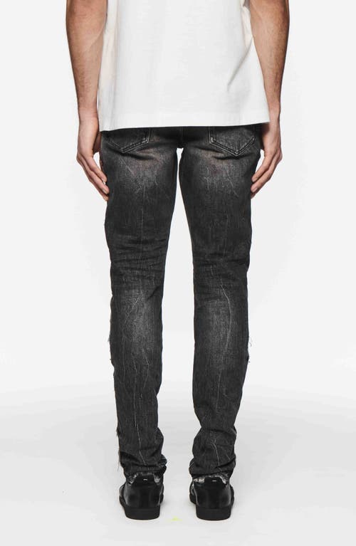 Shop Purple Brand Shadow Seam Skinny Jeans In Black