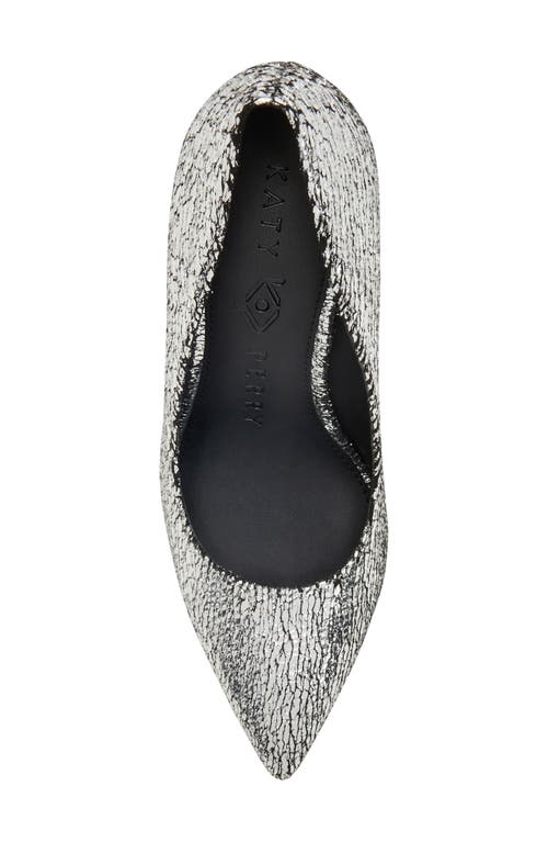 Shop Katy Perry The Laterr Pointed Toe Pump In Silver