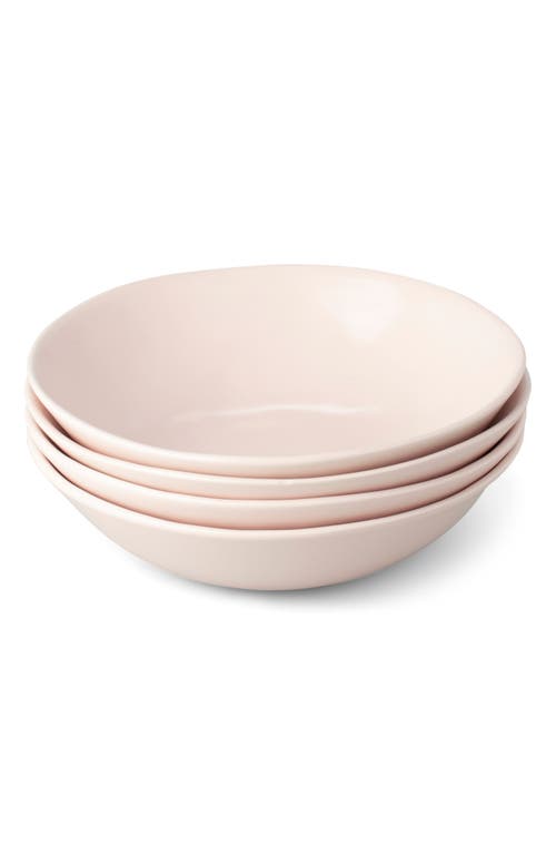 Fable The Pasta Set of 4 Bowls in Blush Pink at Nordstrom